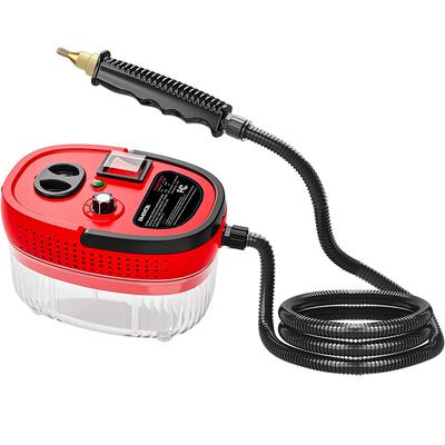 2500W Handheld Steam Cleaner High Temperature Pressurized Steam Cleaning Machine Portable Steamer with Brush Heads for Household Car Decoration Kitchen Bathroom Furniture