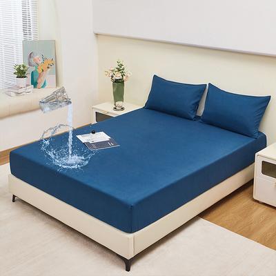 Queen Full King Protective Bed Cover Waterproof Mattress Protector Fitted Sheet Bed Protector Soft Fitted Sheet Breathable Comfortable 5-Sided Protection Against Bugs Dust Mites