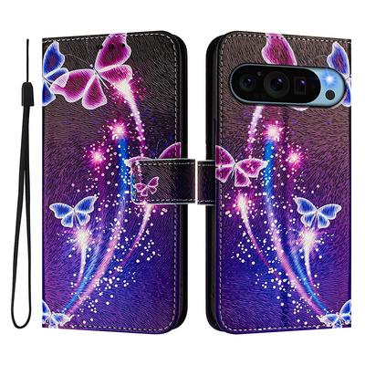 Phone Case For Google Pixel 9 Pro Pixel 9 Pro XL Pixel 8 Pro Pixel 8 Pixel 9 Pixel 7 Pixel 7 Pro Pixel 6 Pixel 6 Pro Wallet Case with Stand Holder Magnetic Full Body Protective Retro TPU PU Leather
