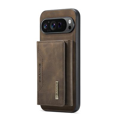 Phone Case For Pixel 9 Pro Pixel 9 Pro XL Pixel 8 Pro Pixel 8 Pixel 9 Pixel 7 Pixel 7 Pro Pixel 6 Pixel 6 Pro Pixel Fold Back Cover with Stand Holder Detachable Magnetic Retro TPU PU Leather