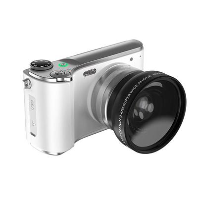 Retro Fashion 64 Megapixel Digital Camera 4K HD CMOS lens HD Wide-Angle Shooting Camera Optional Angle Lens