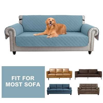 100% Waterproof Quilted Sofa Covers Couch Cover Sofa Cover Recliner Cover for Dogs,Couch Protector Non-Slip Sofa Slipcover for 1/2/3/4 Cushion Couch Reclining Furniture Protector for Pets, Kids,Dog