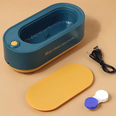 2022 Ultrasonic Cleaning Machine USB Mini Office Glasses Watch Jewelry Cleaning Multifunctional Cleaning Machine High Frequency Vibration Cleaning