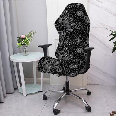Office Chair Cover Gaming Chair Covers Stretch Washable Computer Chair Slipcovers for Armchair, Swivel Chair, Gaming Chair,Computer boss Chair Floral Printed