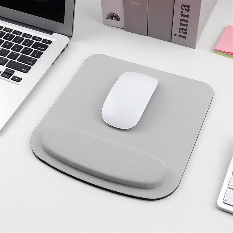 1pc Mouse Pad With Wrist Rest For Laptop Mat Anti-Slip Gel Wrist EVA Support Wristband Mouse Mat Pad For Macbook PC Laptop Computer