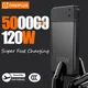 OnePlus 50000mAh PowerBank 120W Caricatore portatile super veloce Batteria esterna PowerBank Fornitura ad alta capacità per iPhone Samsung