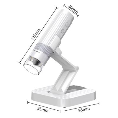 1000X Digital Microscope Camera 2in1 USB WIFI Portable Electronic Microscope 8 LED Magnifier for Skin Testing Cell Phone Repair