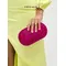Niche européenne et américaine mode semi-cercle acrylique Streamer couches Style sac de Banquet à main polyvalent dîner célébrité fête sac de soirée