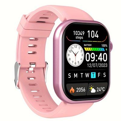 Men's Smart Watch 2.01 Inch High-definition Full Screen Touch Sports Smart Watches Dialing/answering Phones Sleep Step Calorie Activity Tracker Call Information Prompt Multi-function Smart Wristwatch
