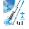 Aspirateur de piscine vide de piscine creusée à main aspirateur de piscine hors sol sans fil Rechargeable pour feuilles de débris de sable