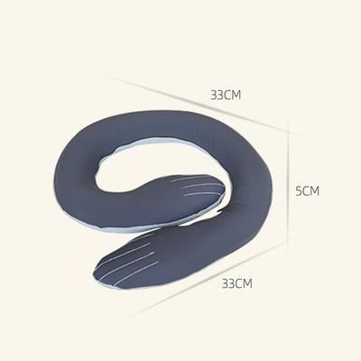 Spiral Travel Neck Pillow Lightweight for Comfort on Airplane Office Home Travel can be Shaped Ergonomic Design Ideal for Adults and Kids