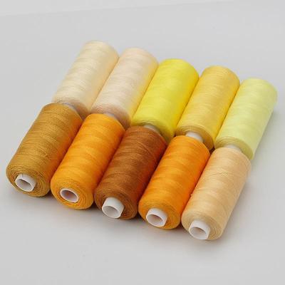 10 Spools Sewing Threads Kits 400 Yards/ Spool Polyester Thread Quilting 402 Thread Assortment for Hand Machine Sewing Embroidery
