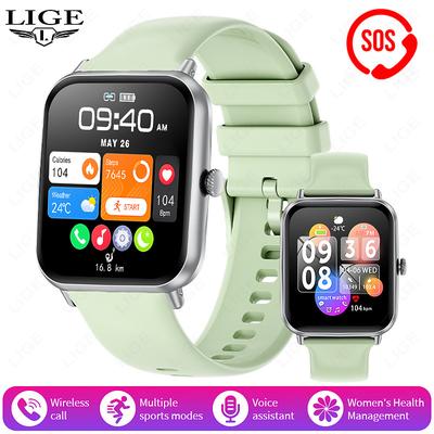 LIGE BW0903 Smart Watch Fitness Tracker Heart Rate Monitor Bluetooth Android iOS Waterproof 1.96