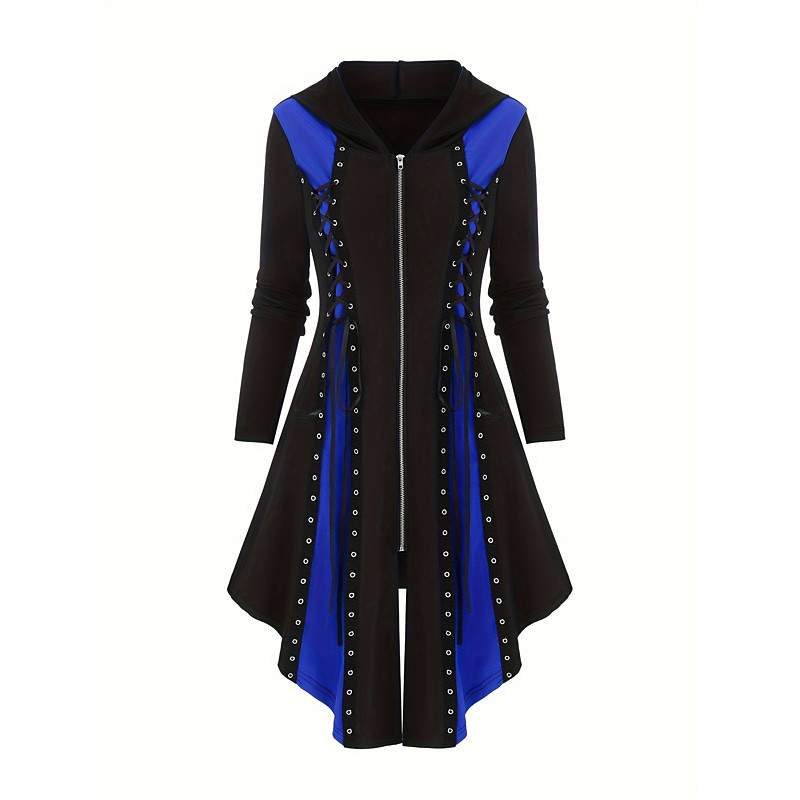 Punk Gothic Medieval Renaissance Dress Cosplay Costume Witch Goth Girl Fancy Dress Women's Walpurgis Night Halloween Carnival Masquerade Party / Evening Festival Adults' Dress