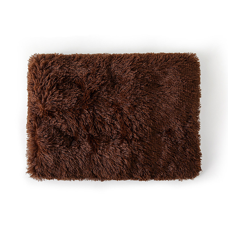 Pet Mat Dog Mat Long Plush Winter Warm Sleep Pet Mat Dog Bed Comfortable Cat Nest Dog Nest Pet Supplies