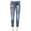 Desigual Damen Jeans, Gr. 27, blau, Elasthan