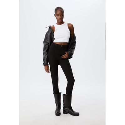Stradivarius Super high-waist jeans Black 4