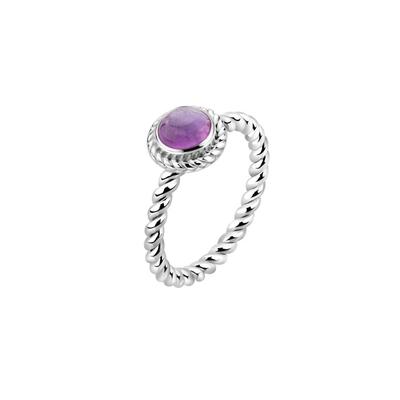 Nenalina Amethyst Geburtsstein Februar Boho 925er Silber 52 Damen Image