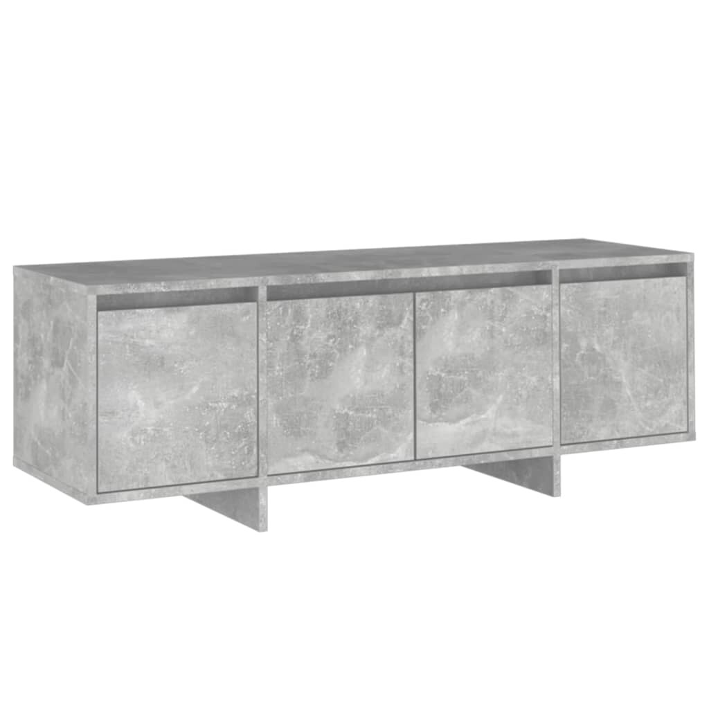 vidaXL TV-Schrank Betongrau 120x30x40,5 cm Holzwerkstoff Image