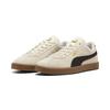 Sneaker PUMA "PUMA Club II Suede Sneakers Erwachsene", Gr. 38, weiß (alpine snow schwarz gold weiß), Obermaterial: Textil, Synthetik, Kuhleder; Futter: Textil; Innensohle: Textil; Laufsohle: Gummi, Schuhe