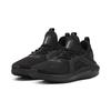 Laufschuh PUMA "Softride Enzo 5 Laufschuhe Damen", Gr. 42, schwarz (schwarz silber metallic), Obermaterial: Synthetik, Textil; Futter: Textil; Innensohle: Textil; Laufsohle: Gummi, Schuhe