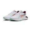 Trainingsschuh PUMA "PWR Hybrid Trainingsschuhe Damen", Gr. 37.5, weiß ruby shimmer mint melt glowing rot grün, Obermaterial: Synthetik, Textil; Futter: Textil; Innensohle: Textil; Laufsohle: Gummi, Schuhe