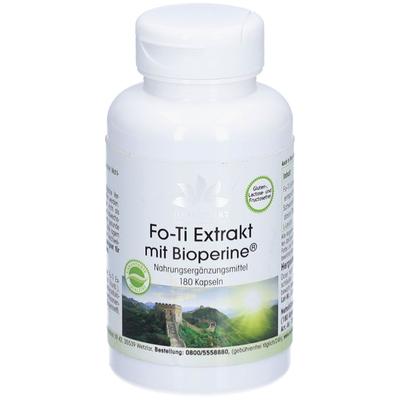 Fo-Ti Extrakt mit Bioperine Kapseln 180 St Image