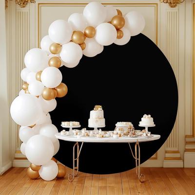 Round Arch Backdrop Cover, Circle Arch Stand, Arched Background Set