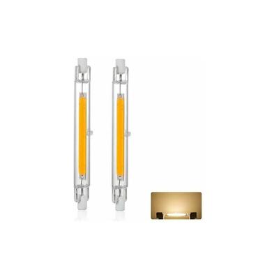 Aiperq - 2er-Pack R7S LED-Leuchtmittel, 118 mm, 20 w, dimmbar, Warmweiß 3000 k, 3000 lm, linear, Image