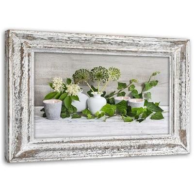 Feeby - Bild auf Leinwand, Stillleben im Shabby-Chic-Stil - 60x40 Image