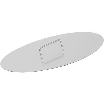 Edelstahl Feuerschalen Deckel für ø 60 cm Feuerschalen, Silber, Abdeckung für Feuerschale - Bbq-toro Image