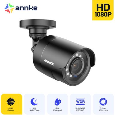 Annke - 1080p ahd/tvi/cvi/cvbs Bullet Überwachungskamera, 4-in-1 Außenkamera Kabel, Analoge Image