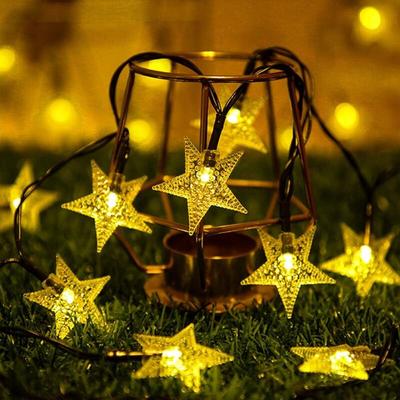 Solar-Lichterkette für draußen, 12 m, 100 LEDs, Solar-Lichterkette, IP65 wasserdicht, 8 Modi, Image