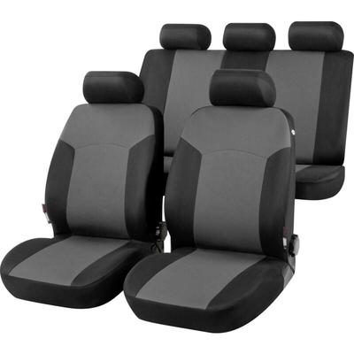 Carcomfort - Walser Autositzbezug Portland Komplett-Set grau Sitzbezug Image