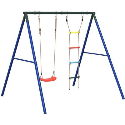 Schaukel-Set mit Schaukelsitz und Strickleiter Vidaxl Image