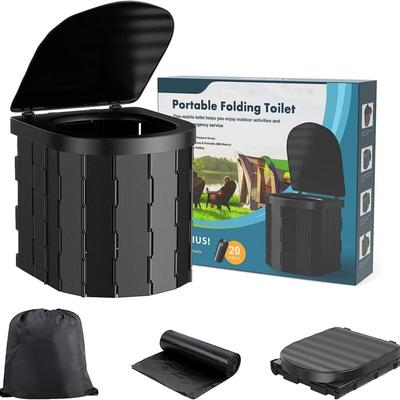 Tragbare Campingtoilette, Unisex-Urinal fürs Auto, Toliet für Männer und Frauen, hygienischer Eimer Image