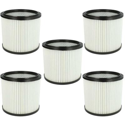 Vhbw - 5x Faltenfilter kompatibel mit Parkside pnts 30/8 e, 35/5(E/S), 30/9 e, 30/9(E/S), 30/9, Image