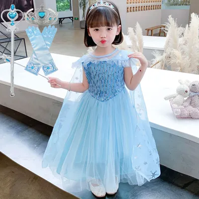 Mädchen andere Prinzessin Kleider Karneval Cosplay Halloween Kostüm Umhang Kinder Geburtstags feier Image