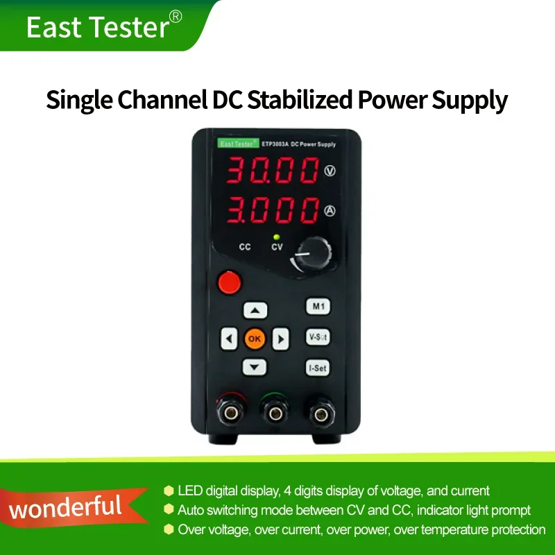 ETP 1503A ETP1506A ETP3003A Einkanaliges DC-geregeltes Netzteil Led-Digitalanzeige Programmierbare Steuerung DC-Netzteil Image