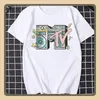 Mtv Musik Fernsehen Grafik Druck T Shirt Lustige Kleidung Mode Hip Hop Mode T Shirt Plus Größe 100 % Baumwolle Unisex T Shirt