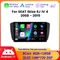 Für Sitz ibiza 6j Autoradio Multimedia Video Player GPS Navigation Audio Stereo Carplay Android Auto Auto GPS Multimedia Radio, 8-Kern DSP ohne DVD Player, 2Din Stereo Empfänger, DSP Bluetooth