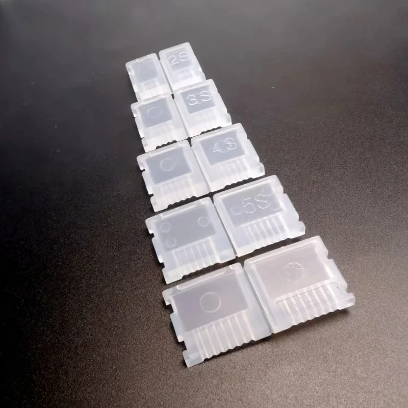 10 teile/los ab schnalle luftfahrt modell 2s-6s lithium batterie balanciert ladekabel einkopf silikon draht stecker schutz Image