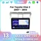 Qled Autoradio für Toyota Vios Yaris 2010 2012 2011-2015 GPS Navigation Multimedia-Player Android 13 Carplay Auto Stereo BT Auto GPS Multimedia Radio, 8-Kern DSP ohne DVD Player, 2Din Stereo