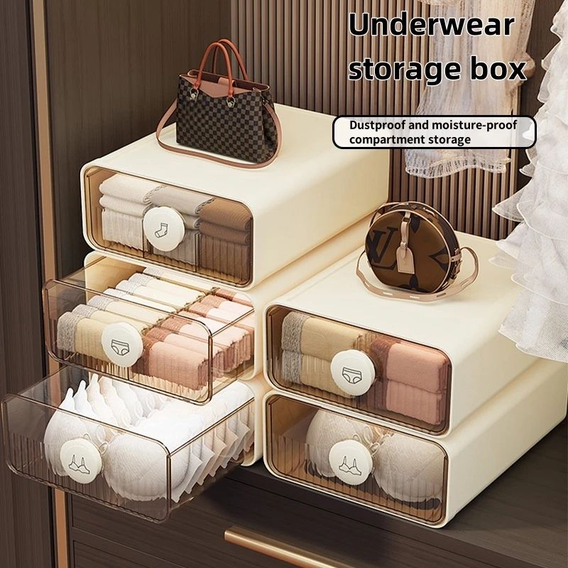 Aufbewahrungsbox für Unterwäsche, BH, Socken, Schubladen-Stil, Organizer, Kleiderschrank, Kleidung, Aufbewahrungsorganisator, für Kleiderschränke/Schubladen/Schlafsäle