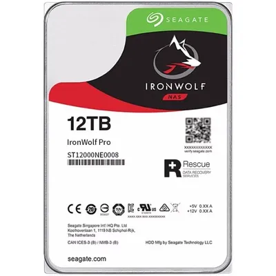 HDD Seagate IronWolf Pro 18TB 16TB 14TB 10TB 8TB 6TB 4TB 2TB 3.5" SATA 3 NAS Hard Drive 6GB/s 7200RPM