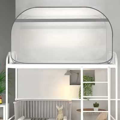 Home Bedroom Square Top Yurt Mosquito Net Dormitory Installation-free Single Mosquito Net Summer Encrypted Universal MosquitoNet