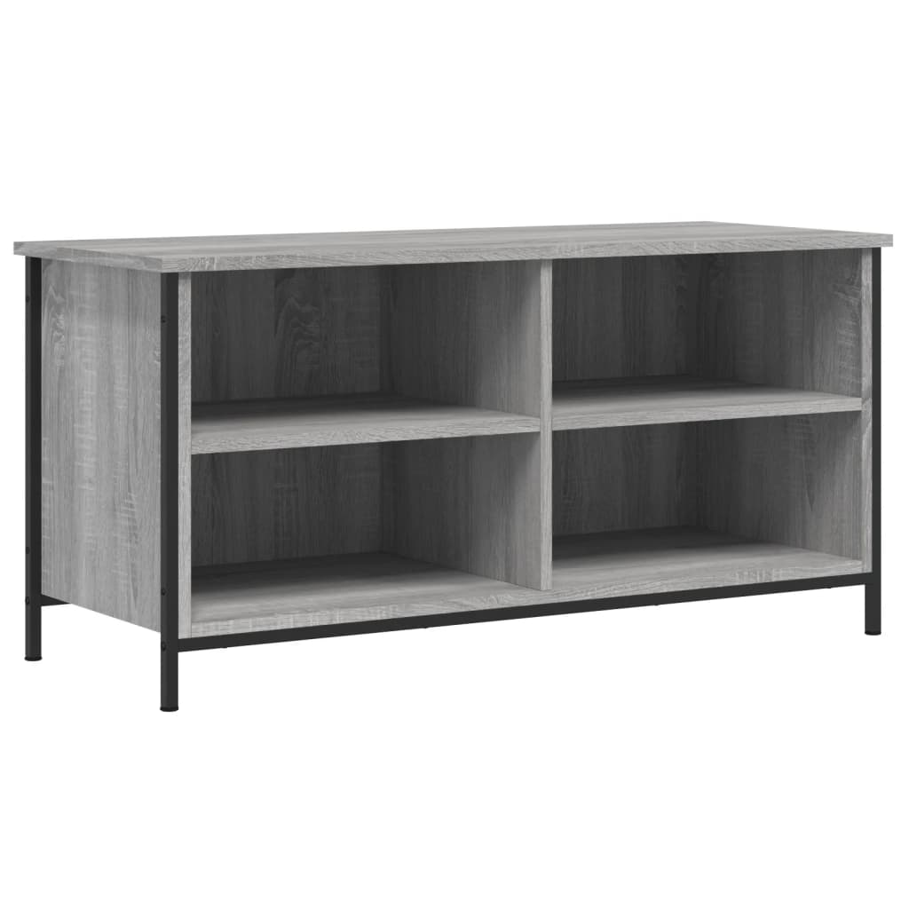 vidaXL TV-Schrank Grau Sonoma 100x40x50 cm Holzwerkstoff Image