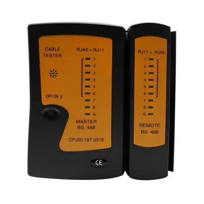 RJ45 RJ11 RJ12 CAT5 UTP LAN Cable Network Tools Telephone Line Tester Detector Remote Test
