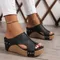 Sandales chaussures femmes été doux femmes chaussure diapositives femmes sandales chaussures