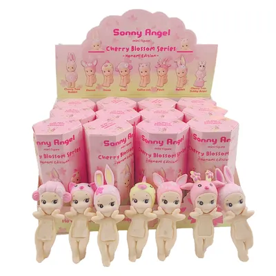 2025 New Hot selling Sonnes Angels Cherry Blossom Series Anime Figures Ornaments Dolls Fans Children Gift Random